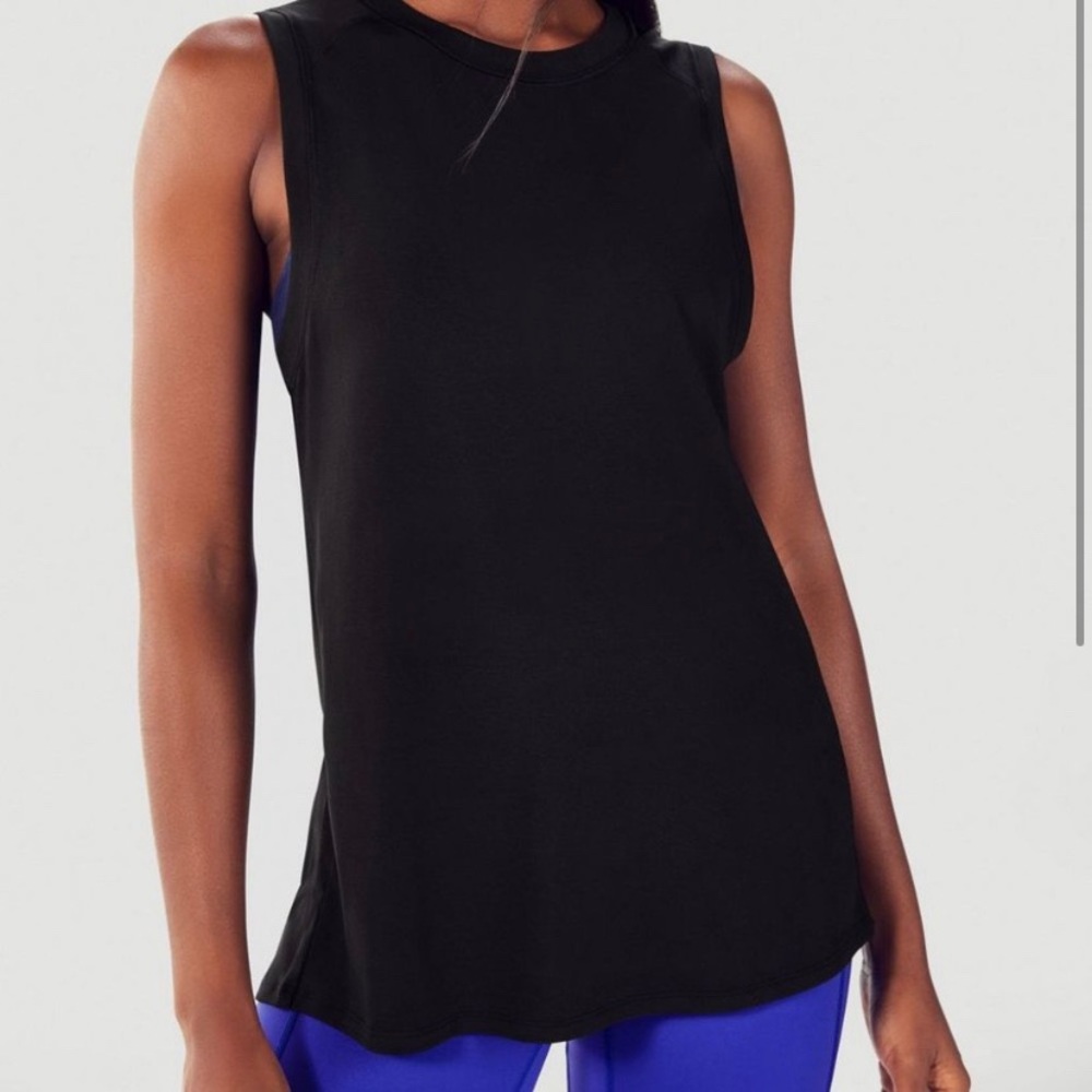 NEW Fabletics Black Tank Top - Picture 4 of 6